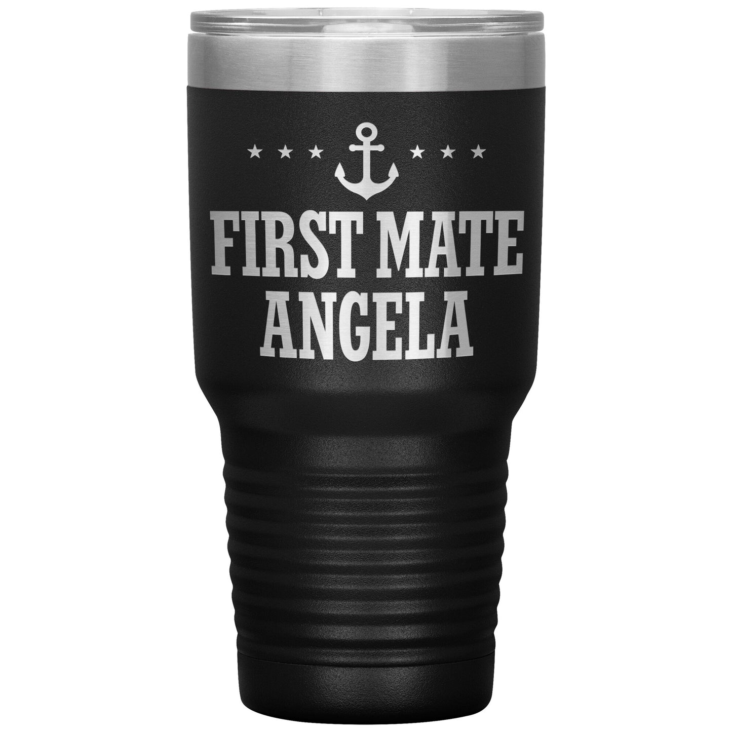 Personalized SML First Mate Drink Tumbler - Laser Etched