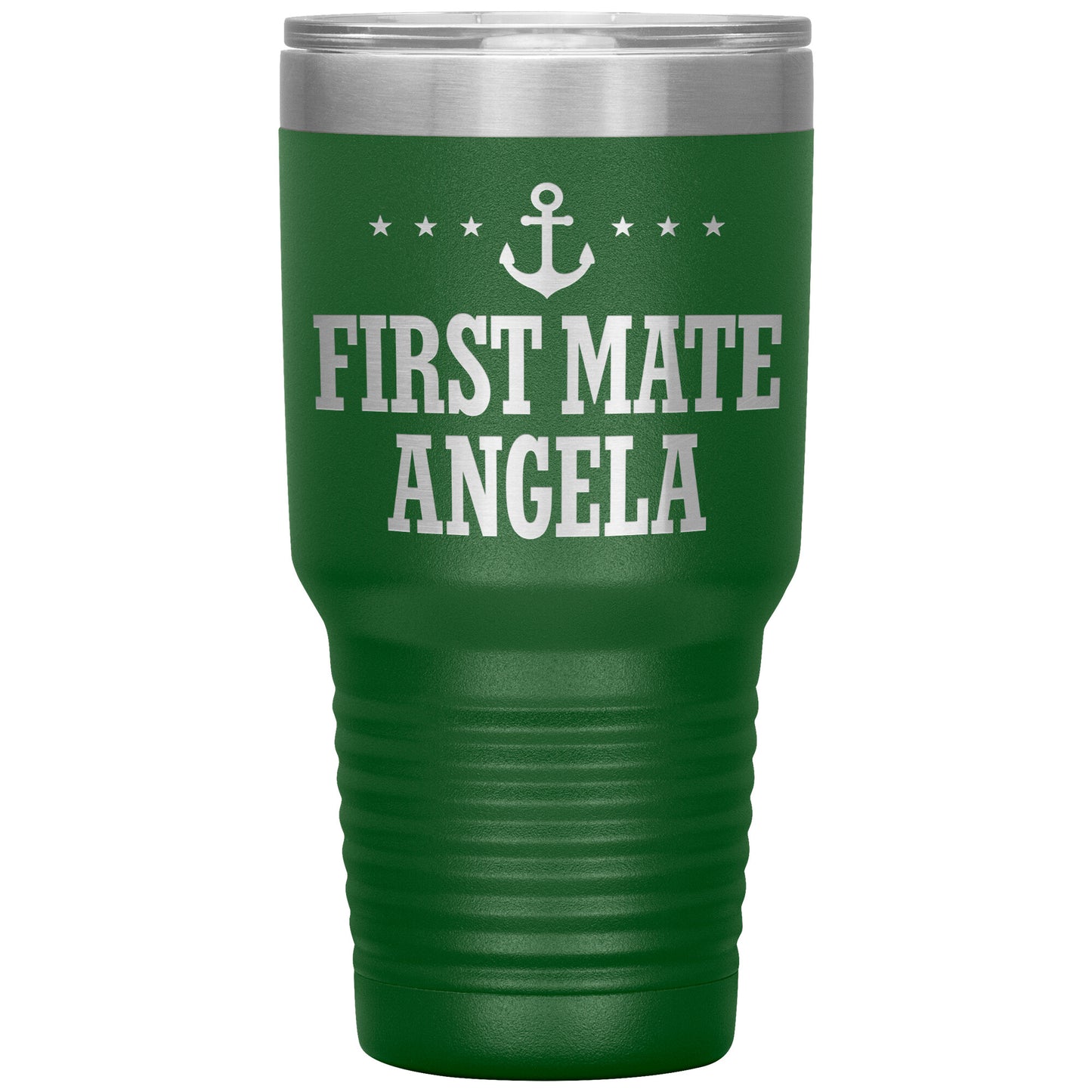 Personalized SML First Mate Drink Tumbler - Laser Etched