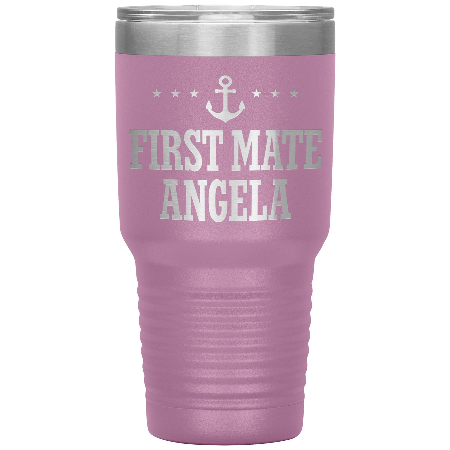 Personalized SML First Mate Drink Tumbler - Laser Etched