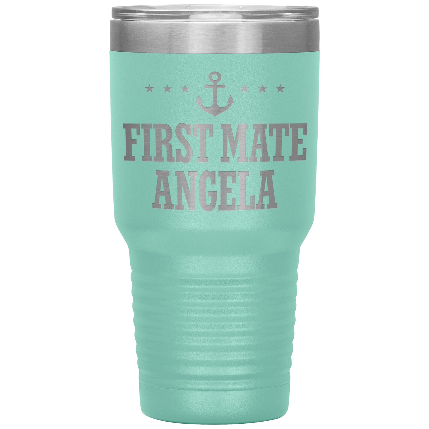 Personalized SML First Mate Drink Tumbler - Laser Etched