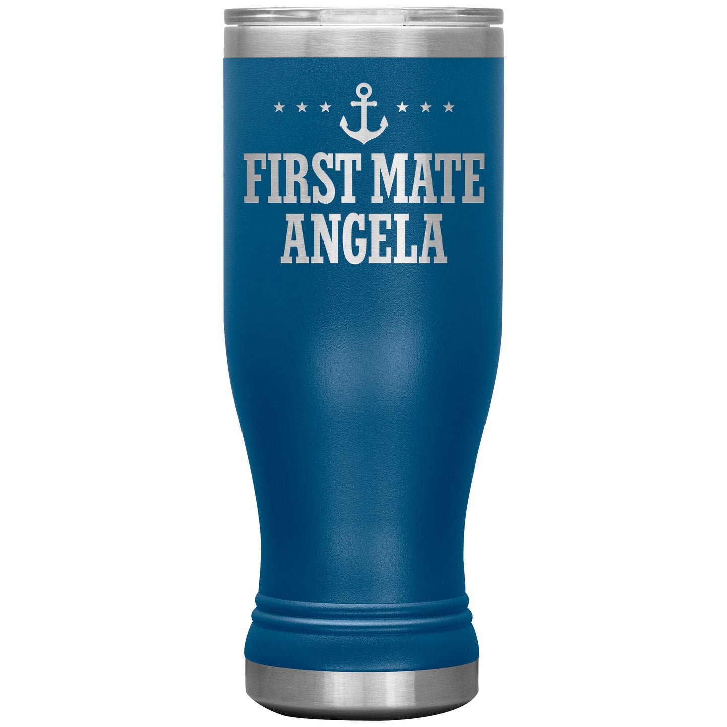 Personalized SML First Mate Drink Tumbler - Laser Etched