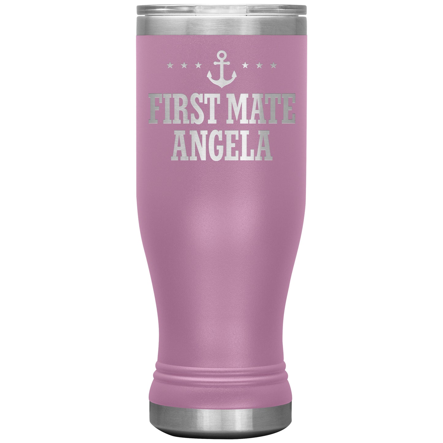 Personalized SML First Mate Drink Tumbler - Laser Etched