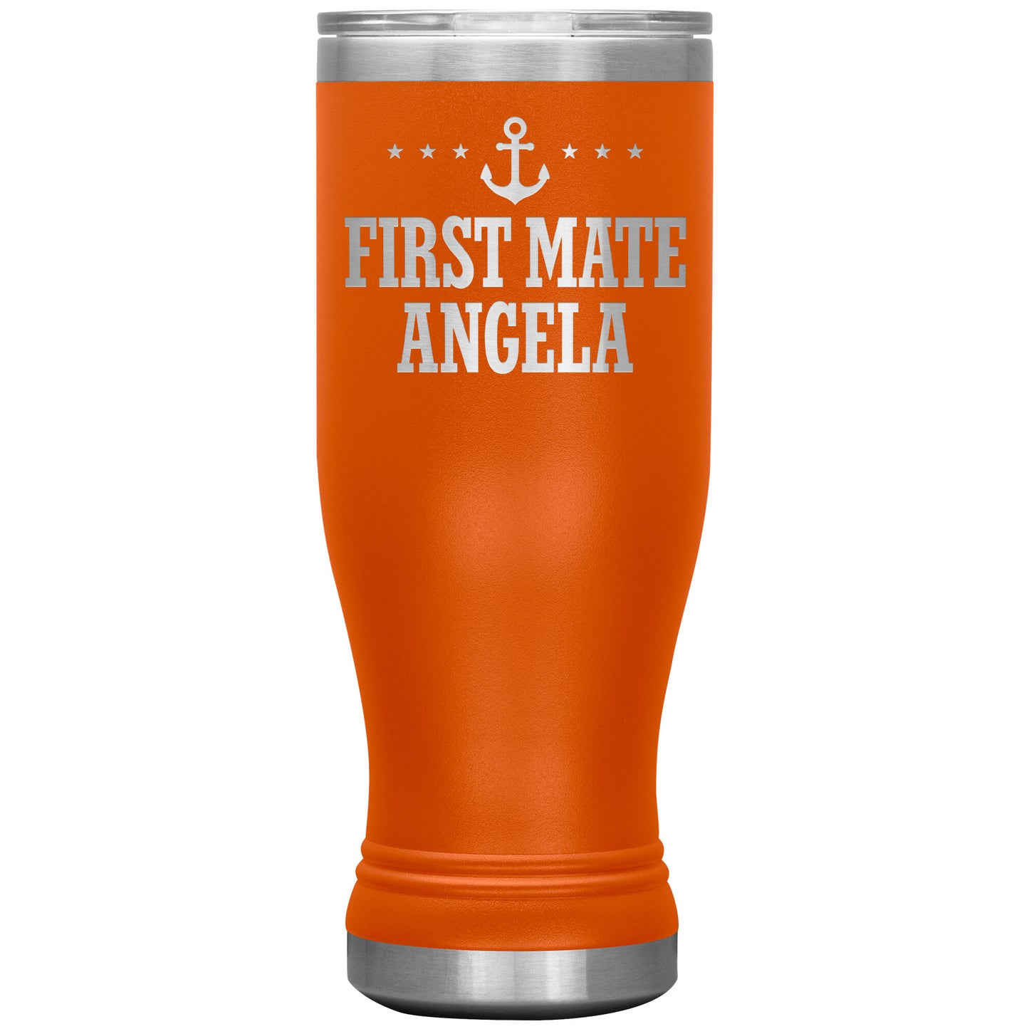 Personalized SML First Mate Drink Tumbler - Laser Etched