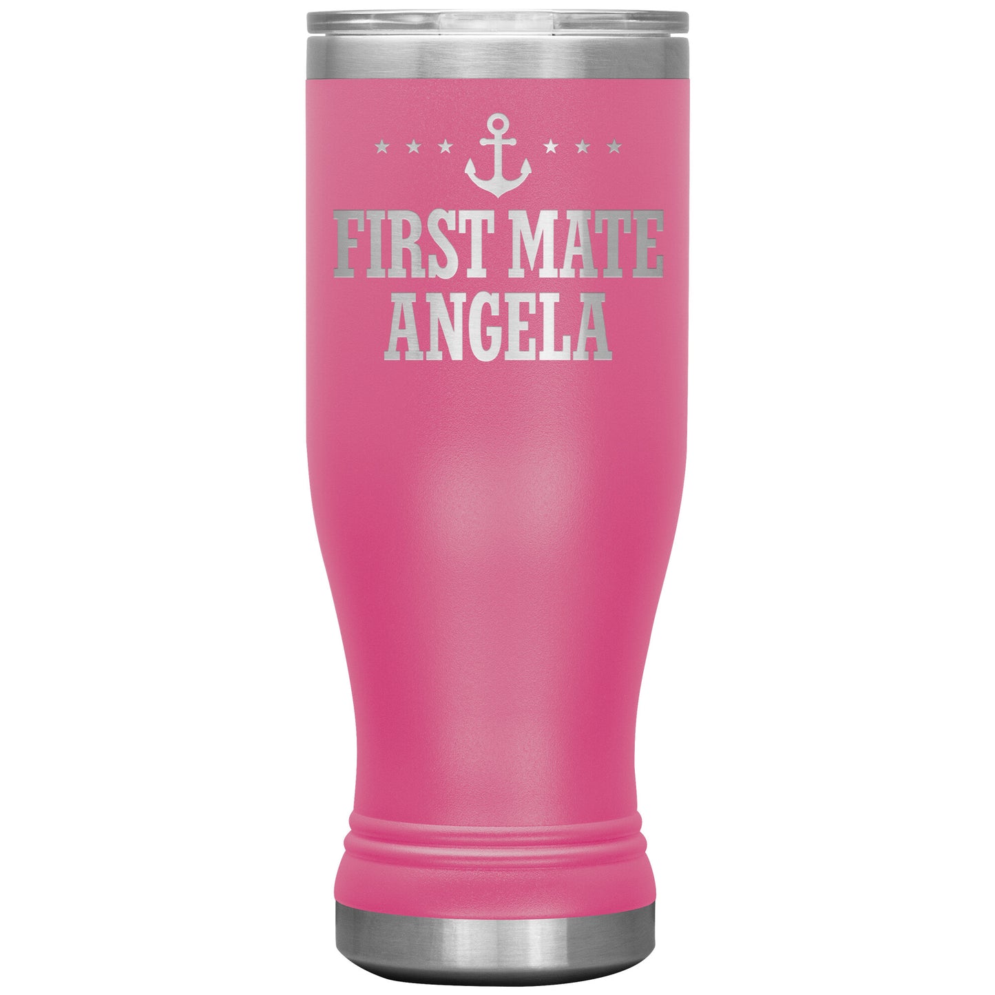 Personalized SML First Mate Drink Tumbler - Laser Etched