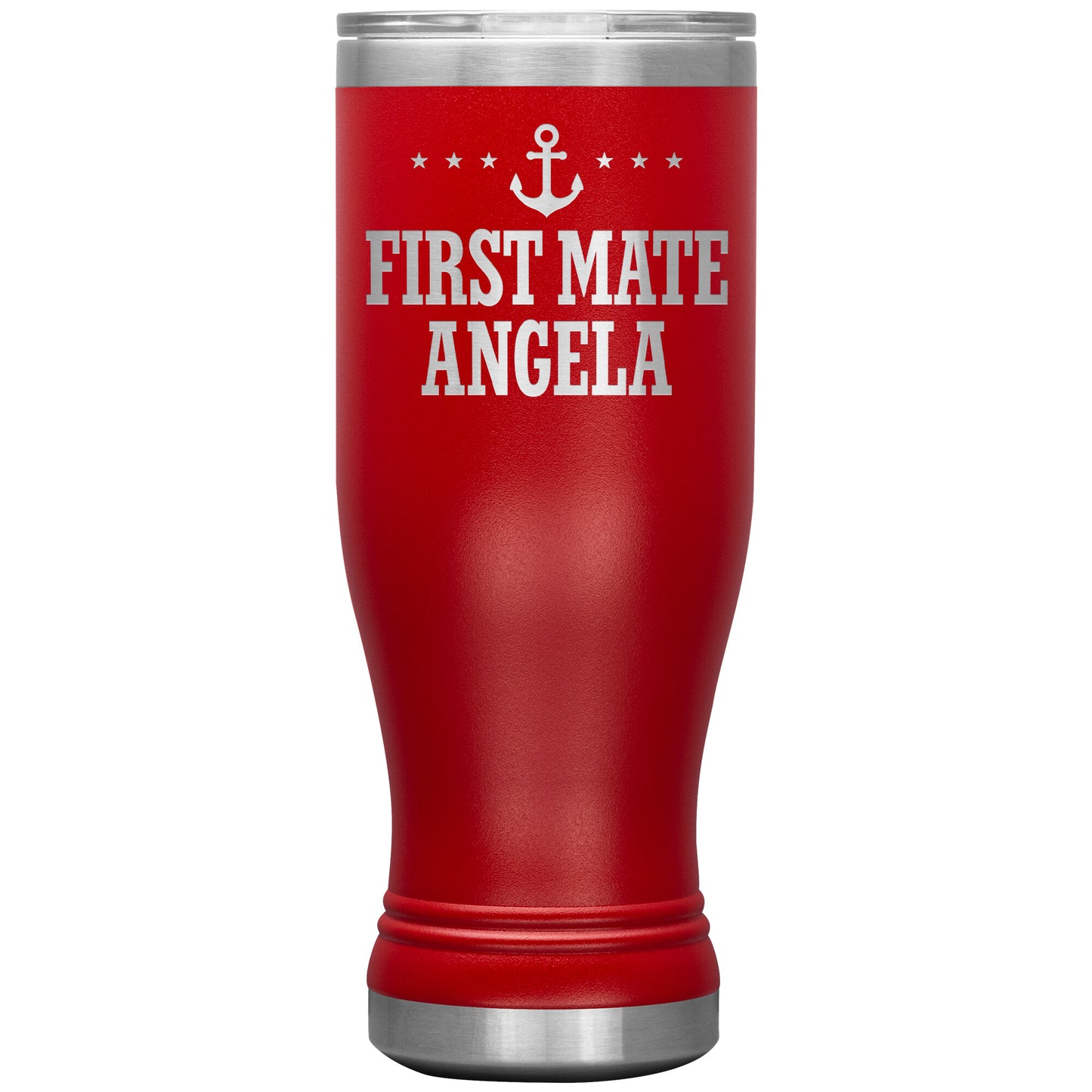 Personalized SML First Mate Drink Tumbler - Laser Etched