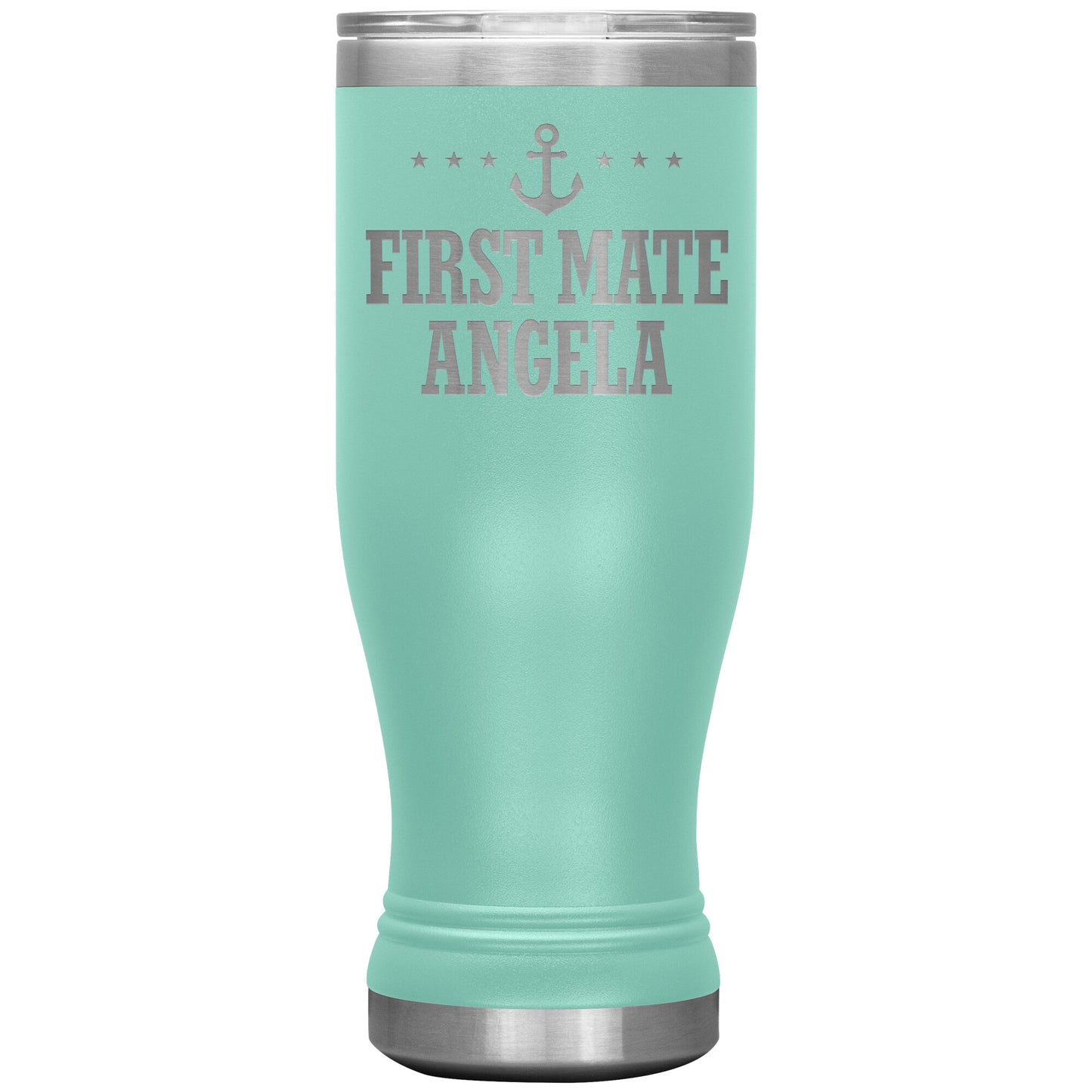 Personalized SML First Mate Drink Tumbler - Laser Etched