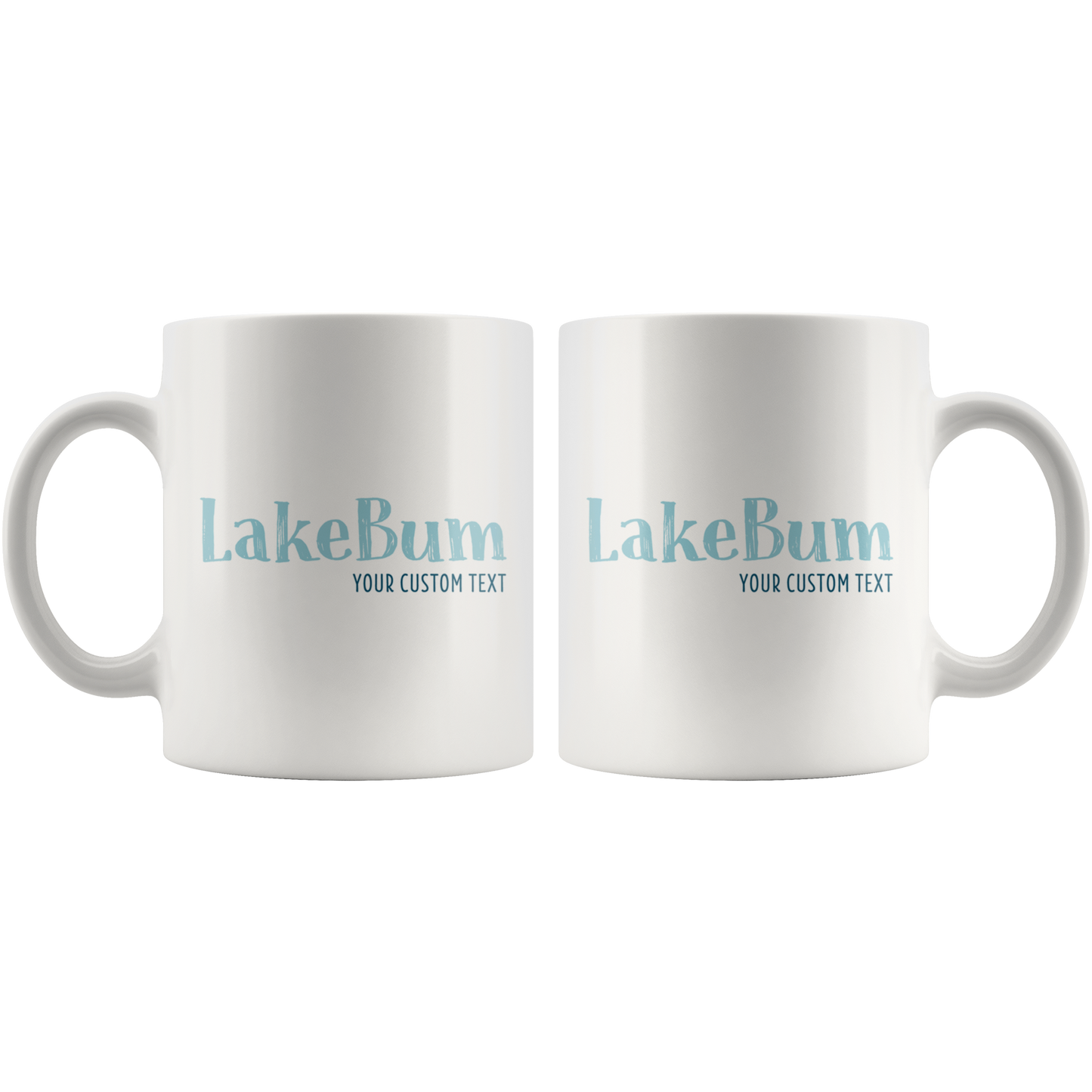 Lake Bum Custom Coffee Mug