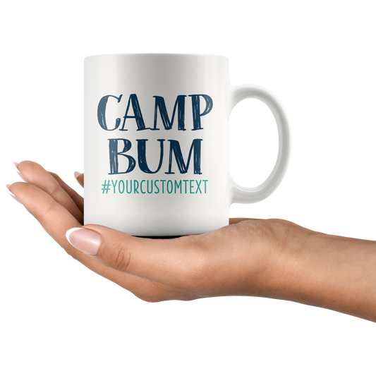 Camp Bum Custom Coffee Mug