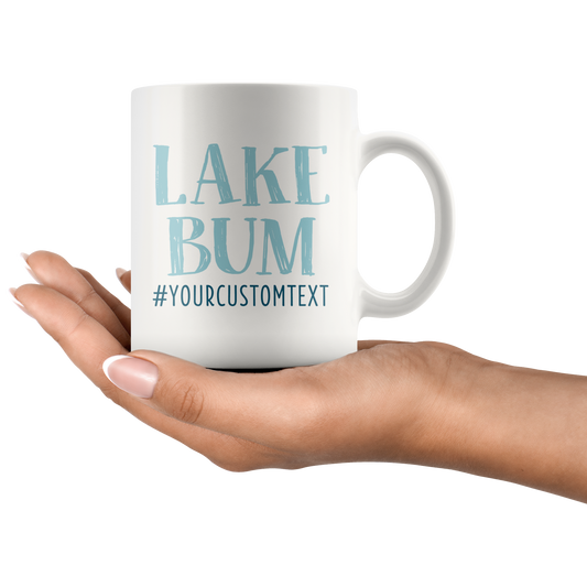 Lake Bum Design Custom Coffee Mug
