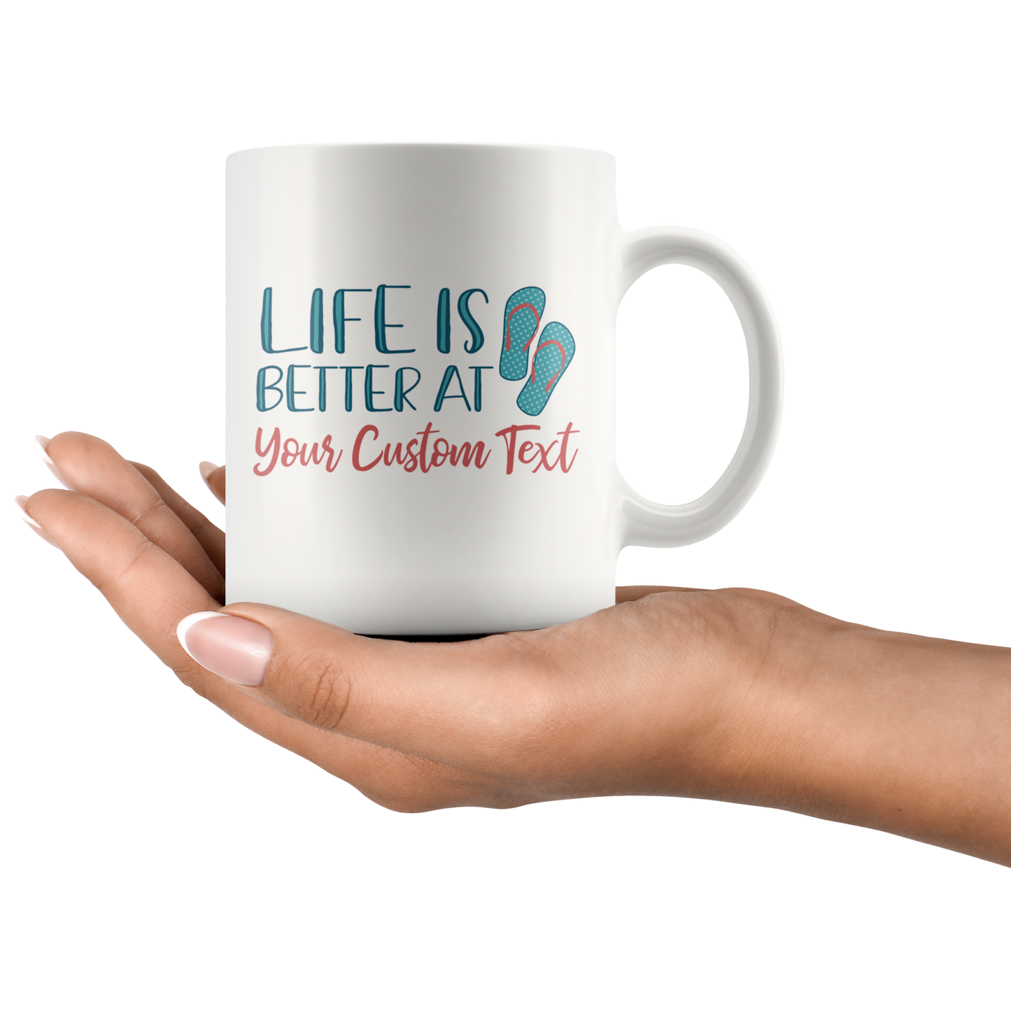 Life Is Better At The Lake Custom Coffee Mug