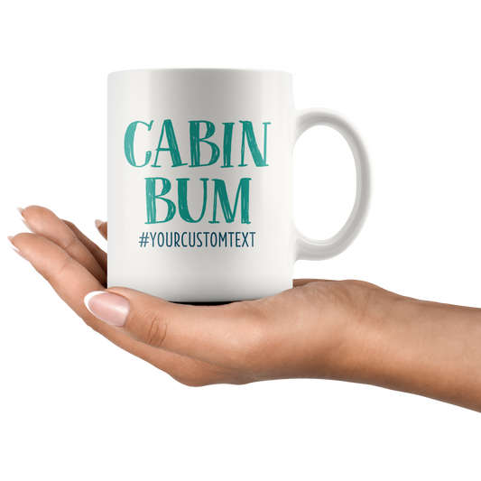 Cabin Bum Custom Coffee Mug