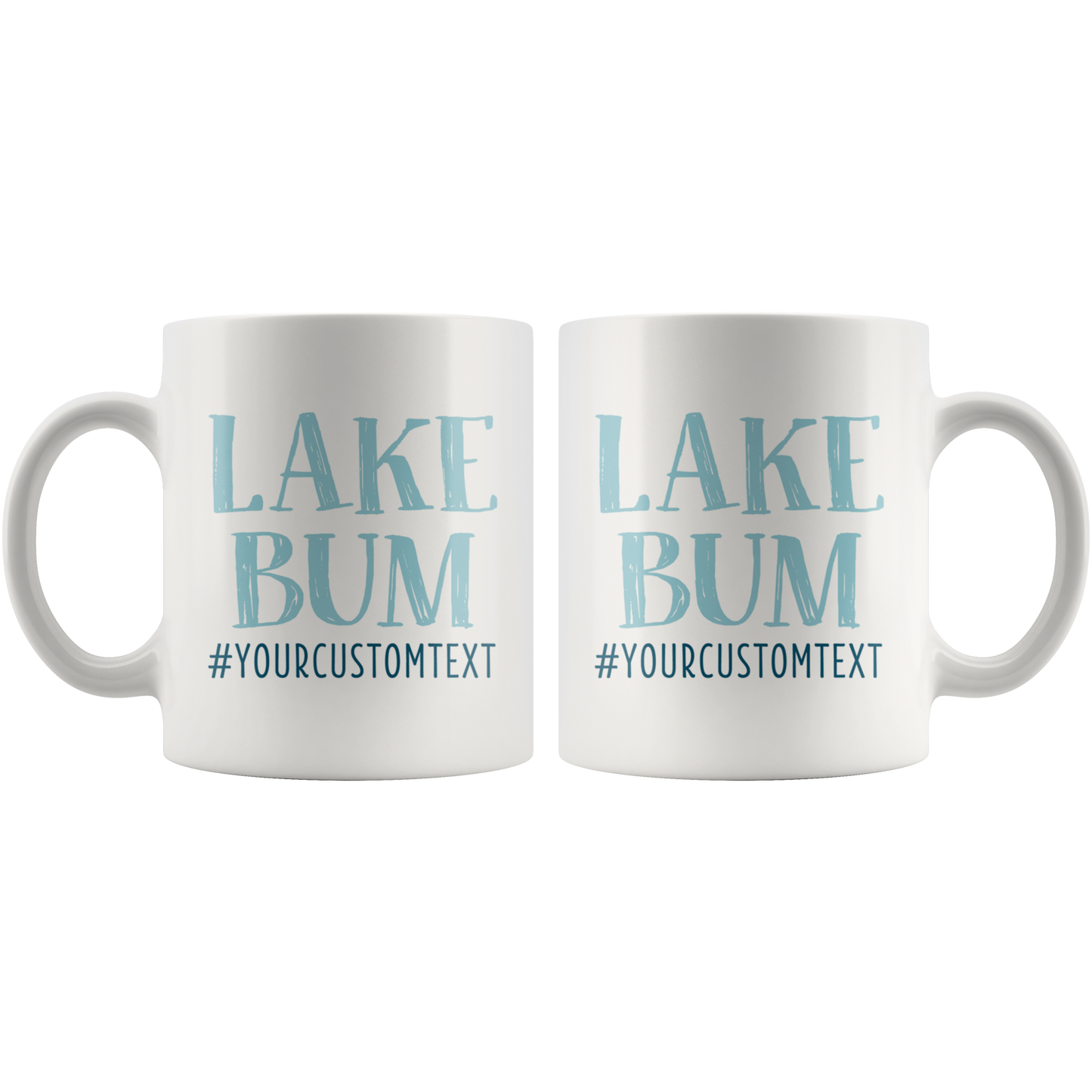 Lake Bum Design Custom Coffee Mug