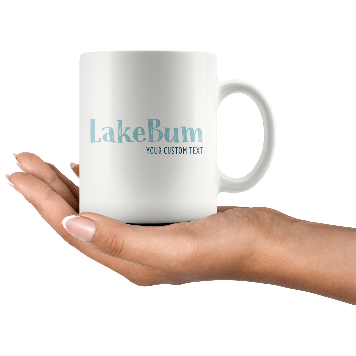 Lake Bum Custom Coffee Mug
