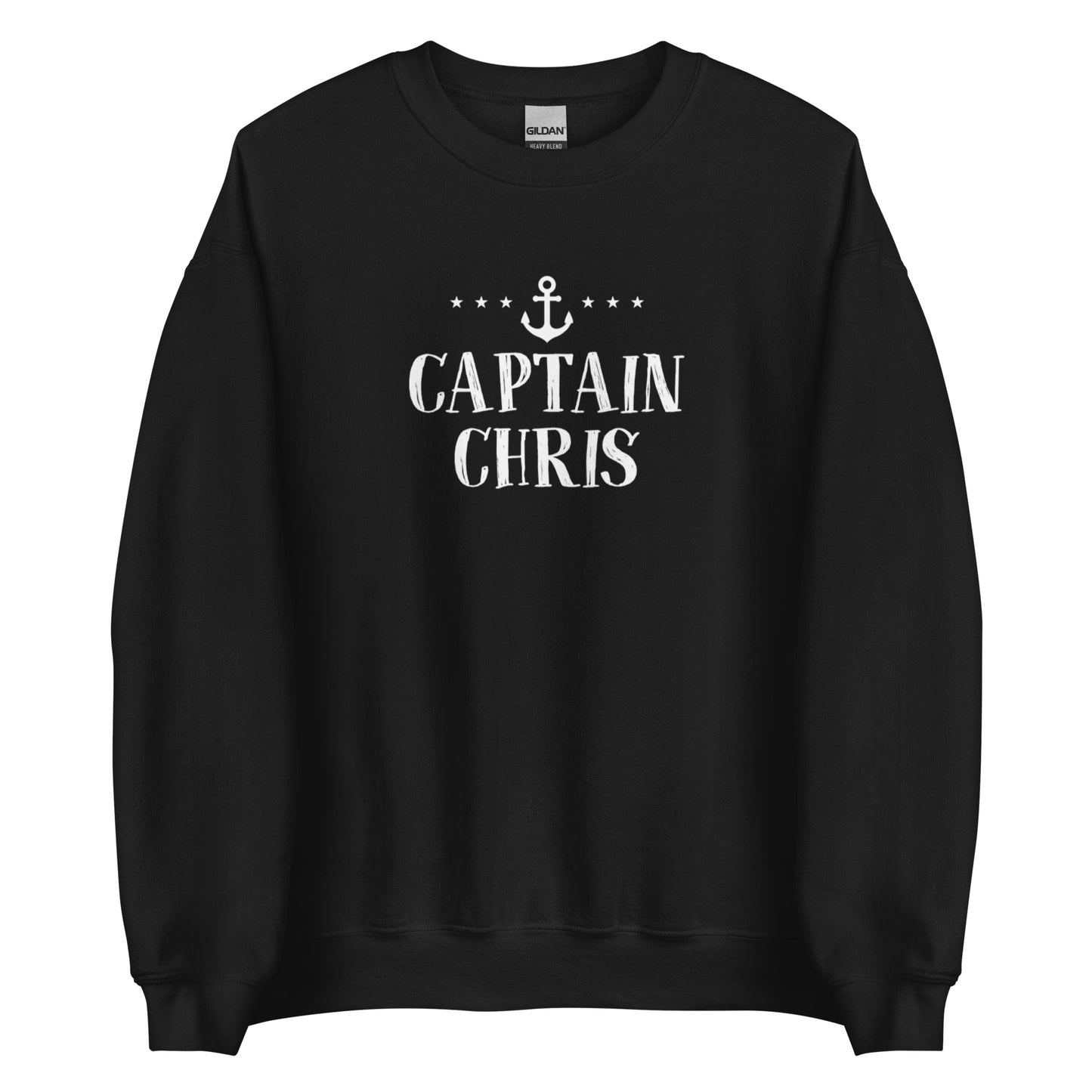 Personalized SML Boat Captain Unisex Crewneck Sweatshirt