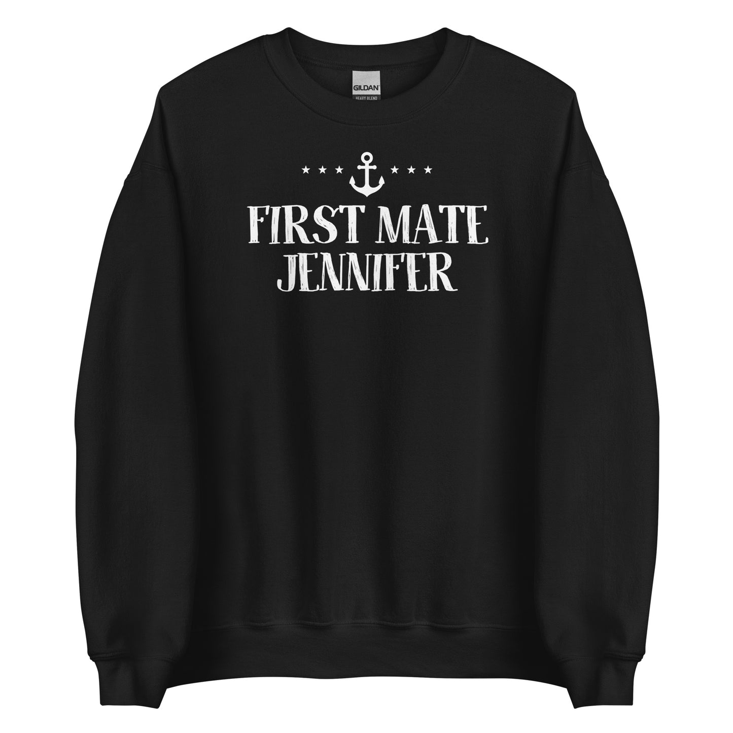 Personalized SML First Mate Unisex Crewneck Sweatshirt