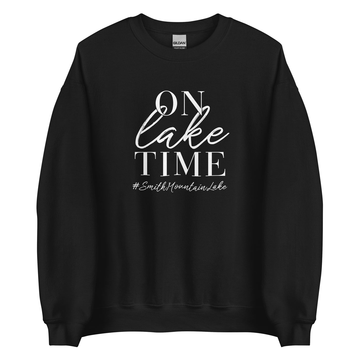 On Lake Time - Smith Mountain Lake Unisex Crewneck Sweatshirt