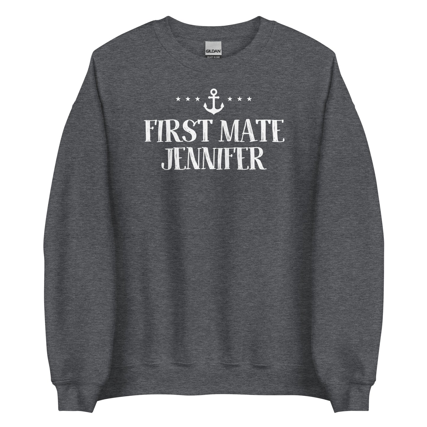 Personalized SML First Mate Unisex Crewneck Sweatshirt