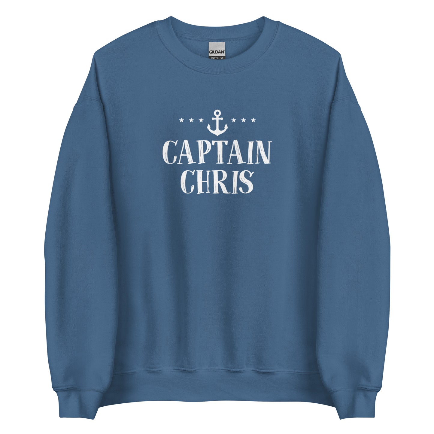 Personalized SML Boat Captain Unisex Crewneck Sweatshirt