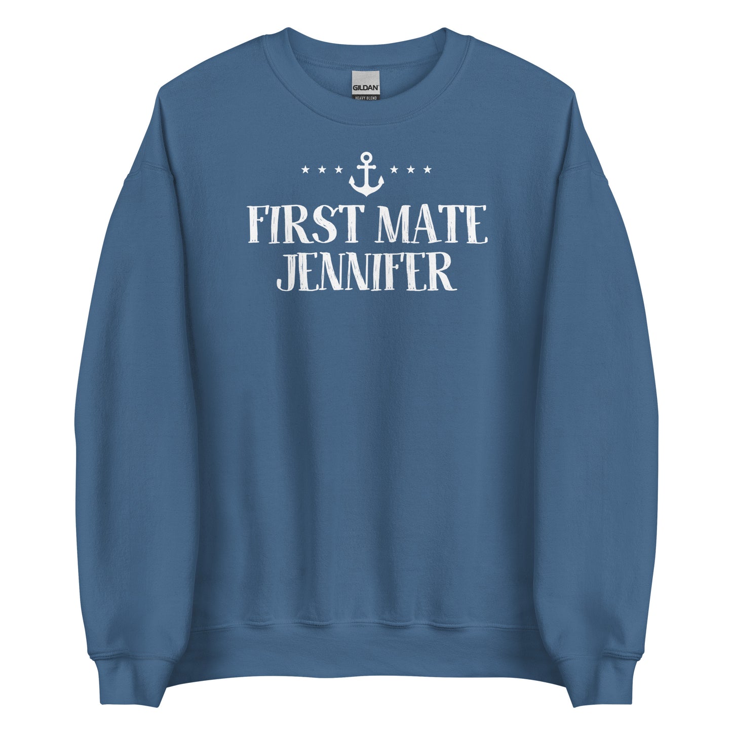 Personalized SML First Mate Unisex Crewneck Sweatshirt