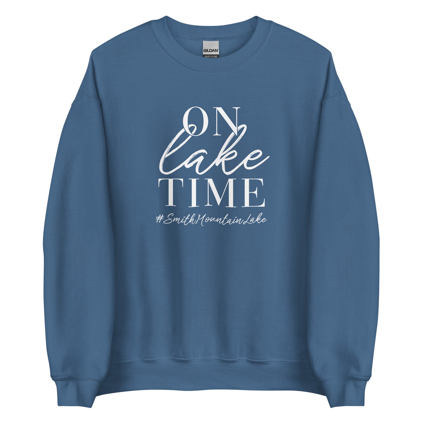 On Lake Time - Smith Mountain Lake Unisex Crewneck Sweatshirt