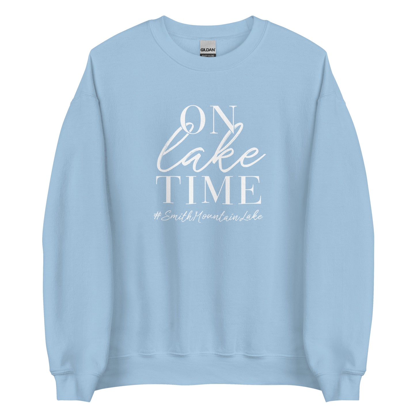 On Lake Time - Smith Mountain Lake Unisex Crewneck Sweatshirt