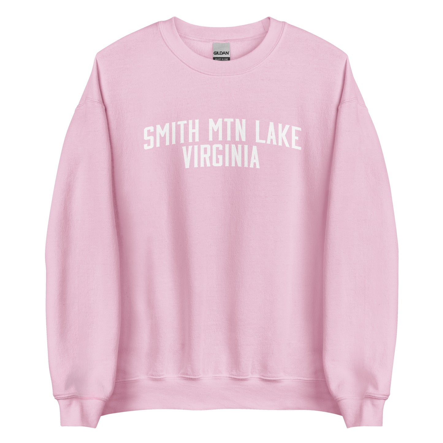 Smith Mountain Lake Virginia Arch Type Unisex Crewneck Sweatshirt