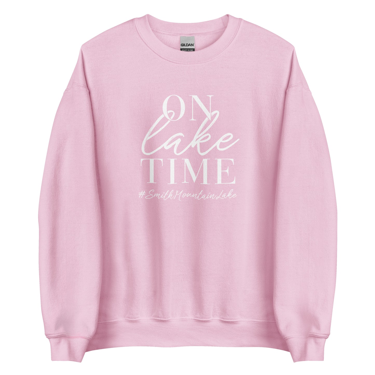 On Lake Time - Smith Mountain Lake Unisex Crewneck Sweatshirt