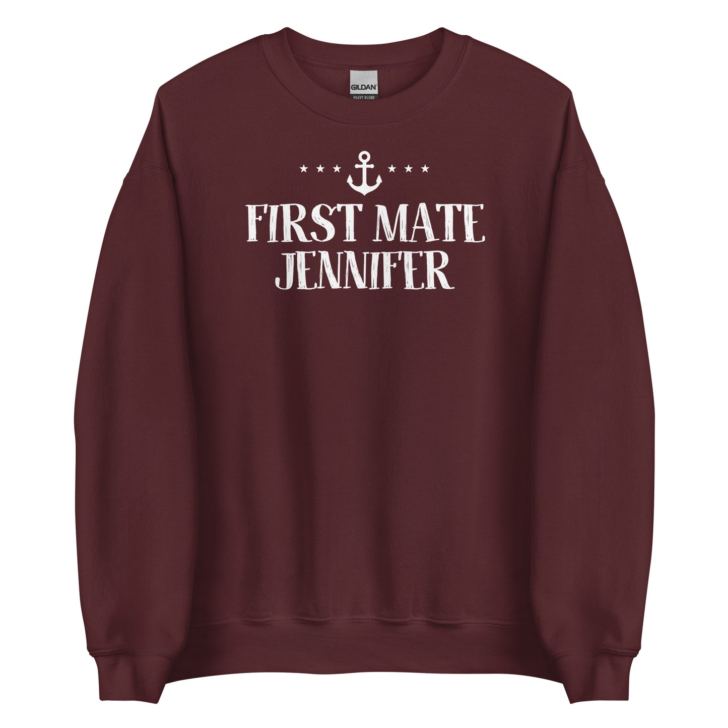 Personalized SML First Mate Unisex Crewneck Sweatshirt