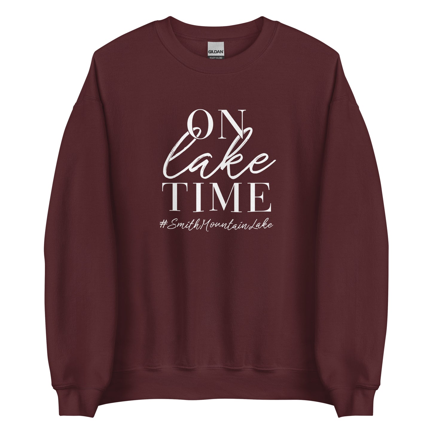 On Lake Time - Smith Mountain Lake Unisex Crewneck Sweatshirt