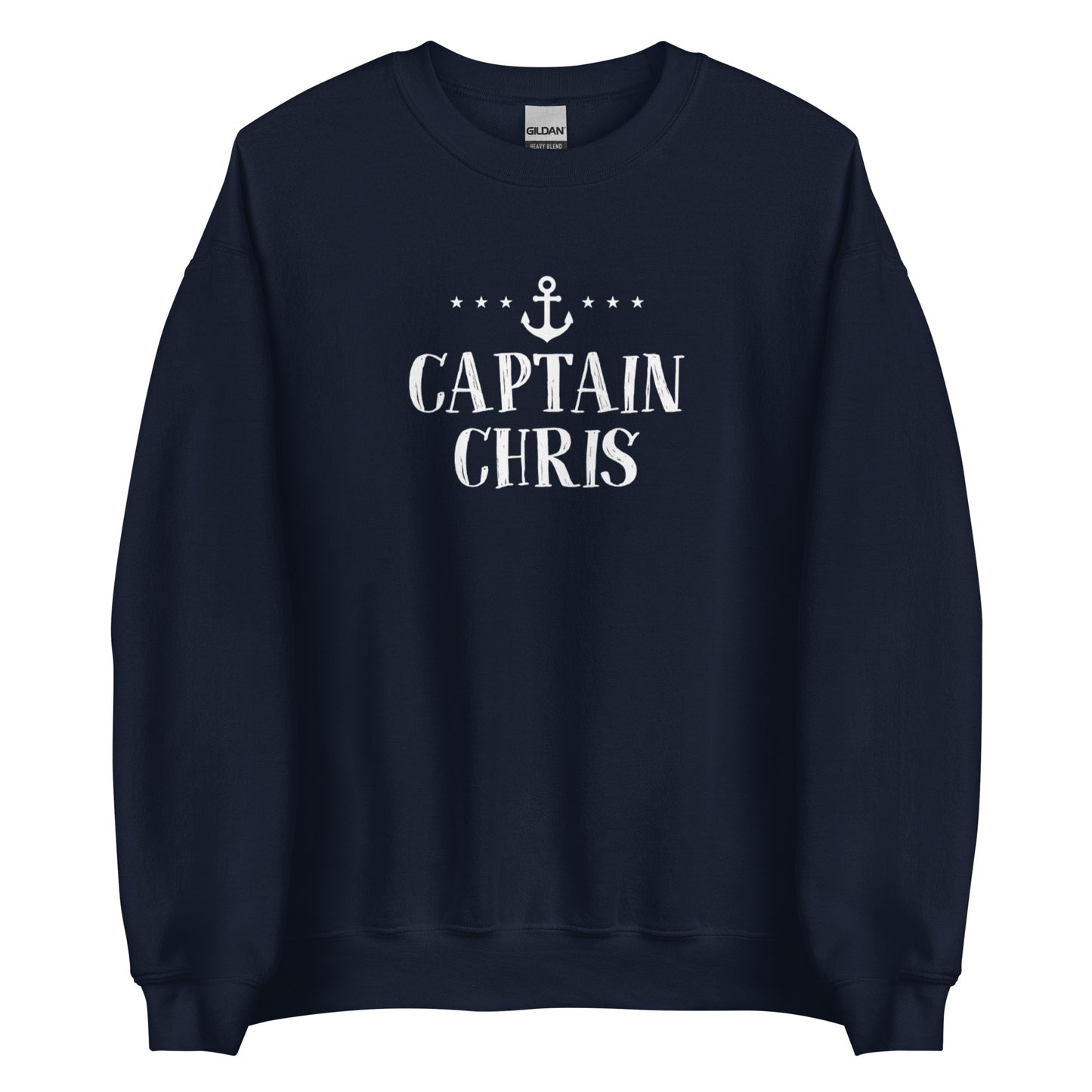 Personalized SML Boat Captain Unisex Crewneck Sweatshirt
