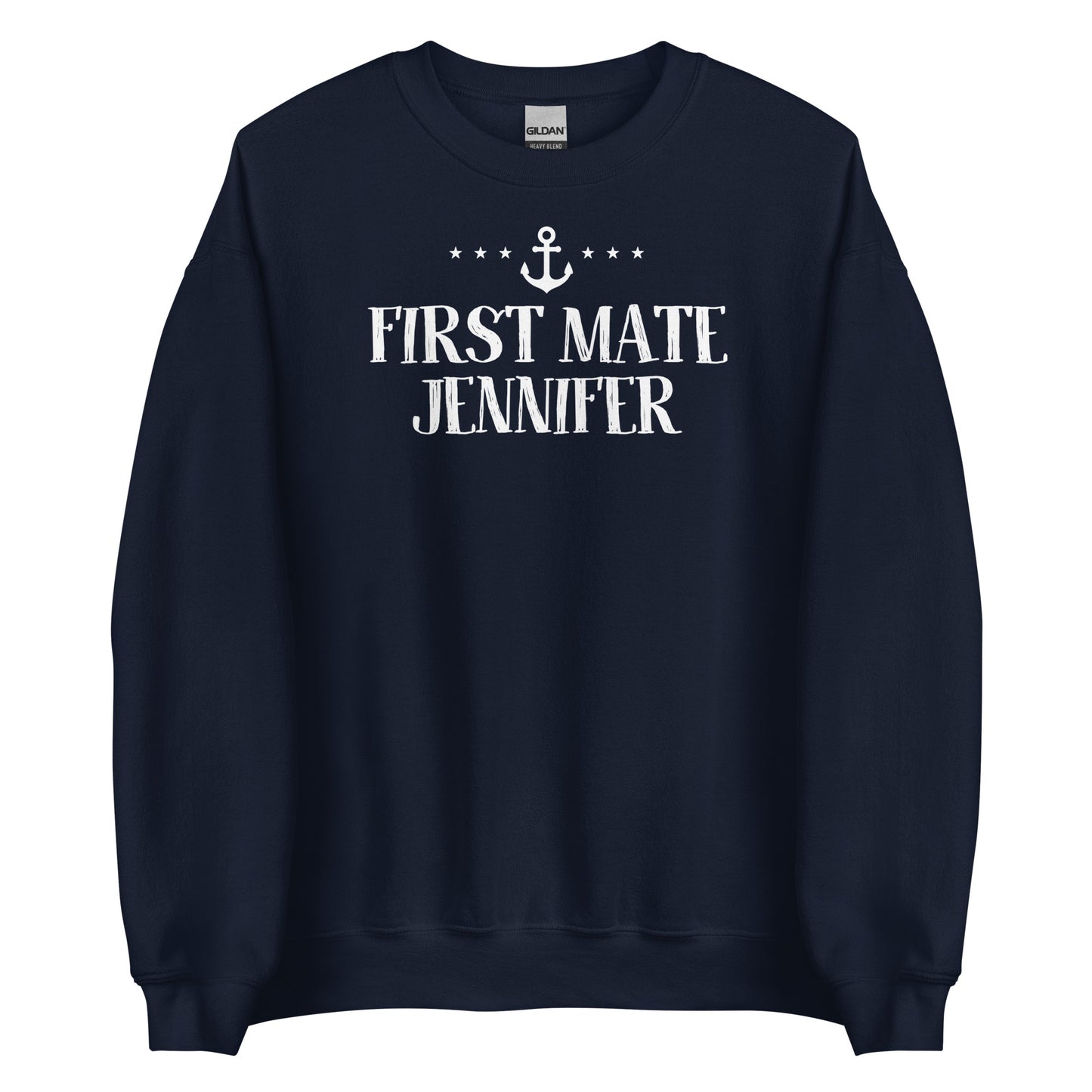 Personalized SML First Mate Unisex Crewneck Sweatshirt