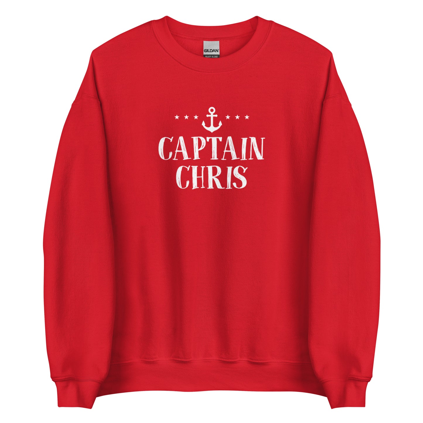 Personalized SML Boat Captain Unisex Crewneck Sweatshirt