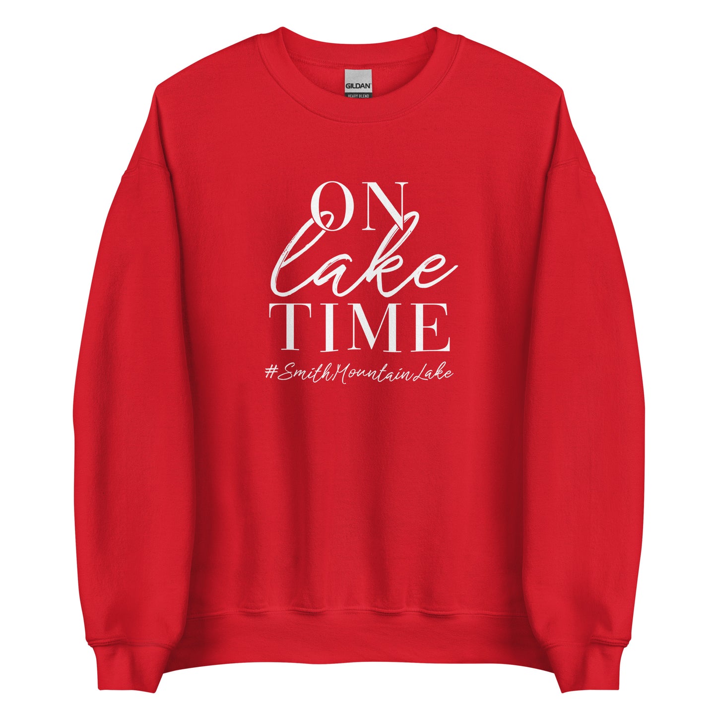 On Lake Time - Smith Mountain Lake Unisex Crewneck Sweatshirt