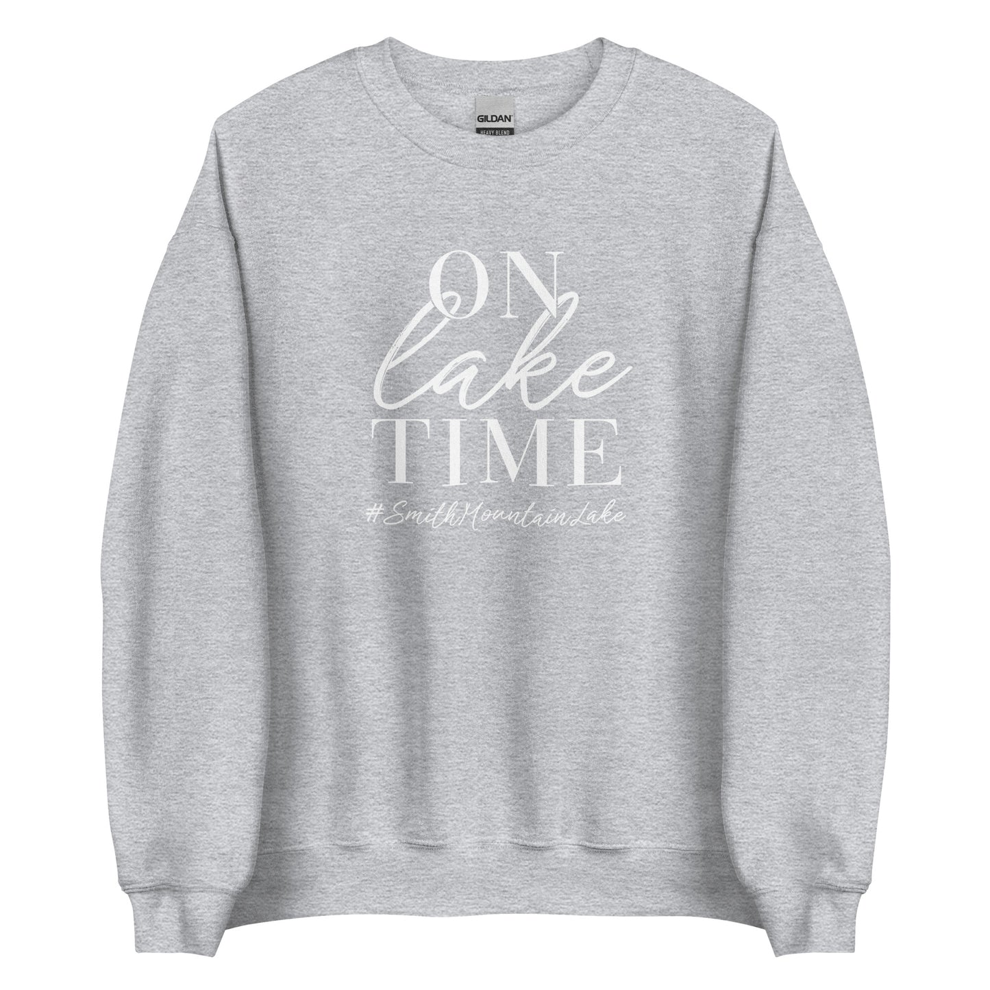 On Lake Time - Smith Mountain Lake Unisex Crewneck Sweatshirt