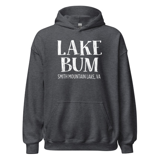 Smith Mountain Lake Bum Unisex Hoodie Sweatshirt