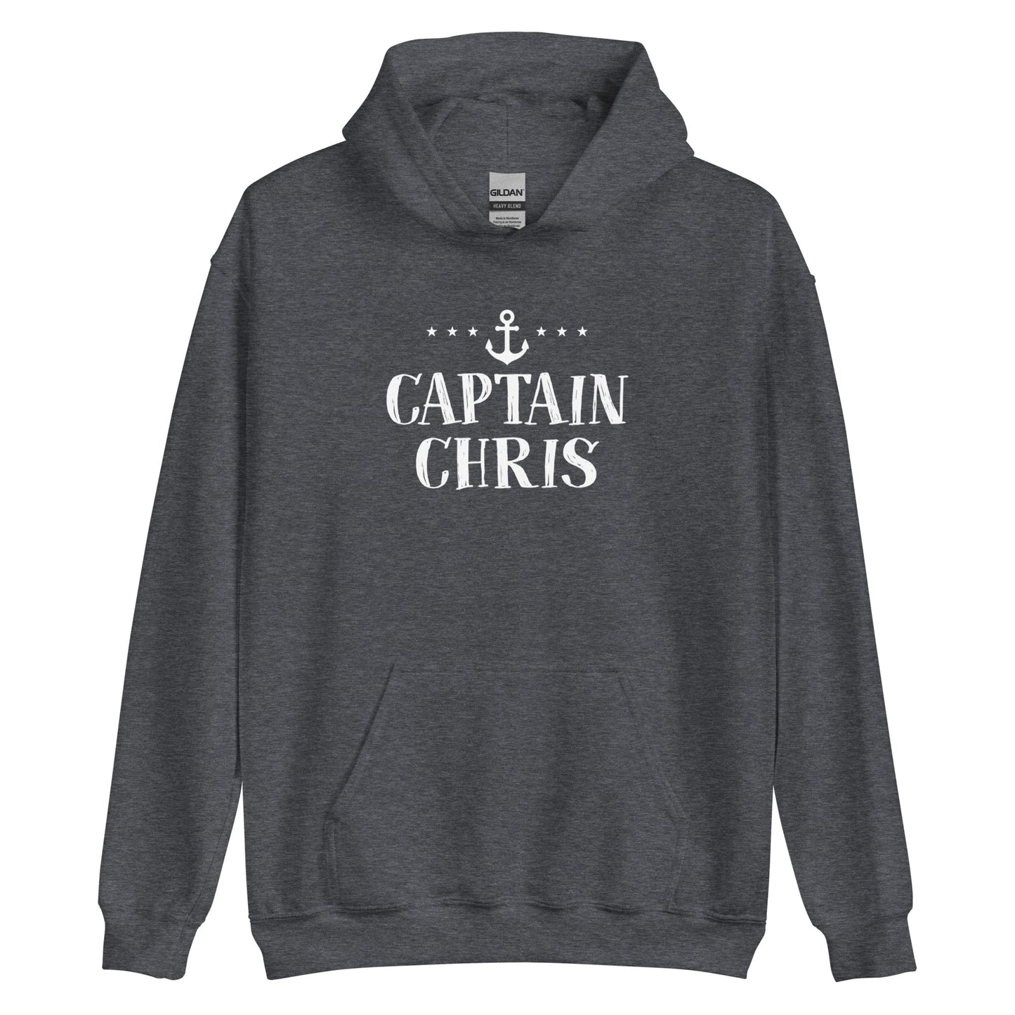 Personalized SML Boat Captain Unisex Hoodie Sweatshirt