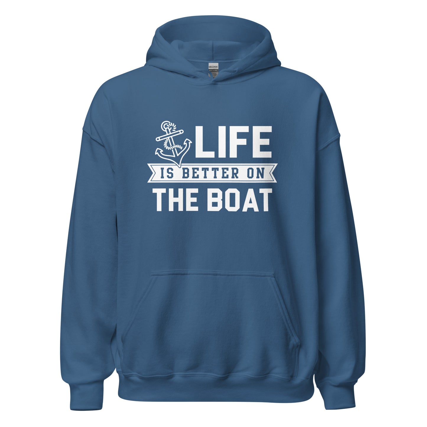 Life is Better on the Boat Unisex Hoodie Sweatshirt