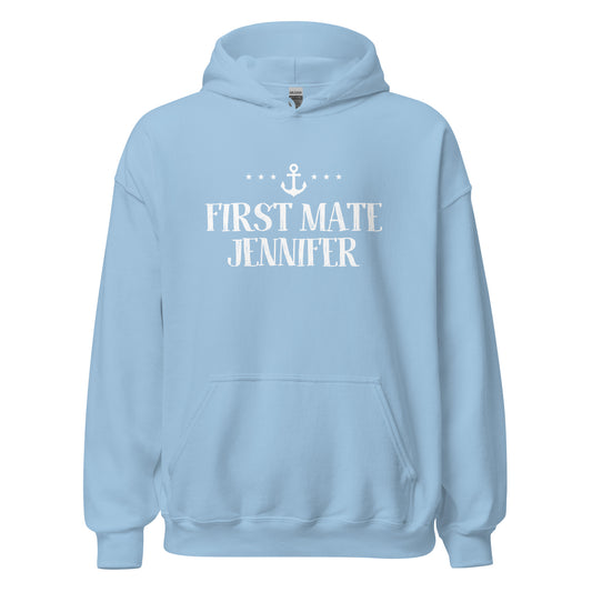 Personalized SML First Mate Unisex Hoodie