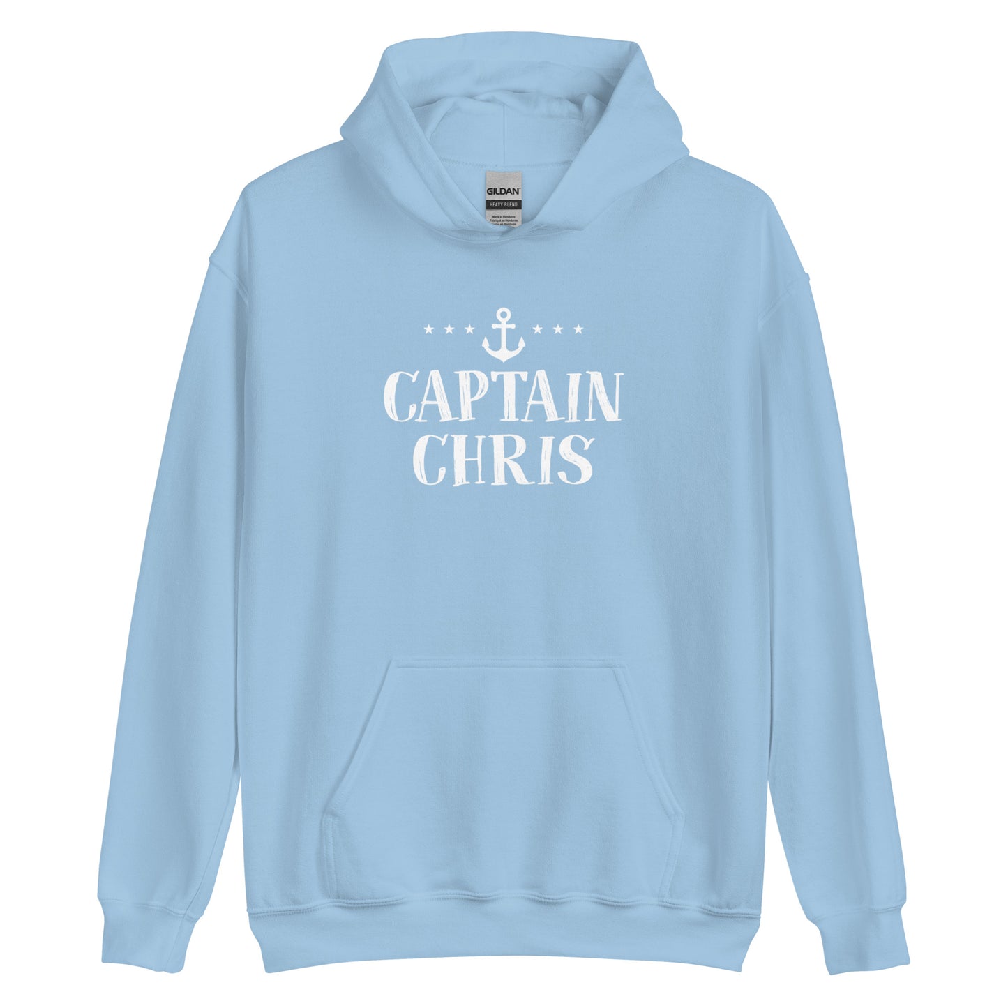 Personalized SML Boat Captain Unisex Hoodie Sweatshirt