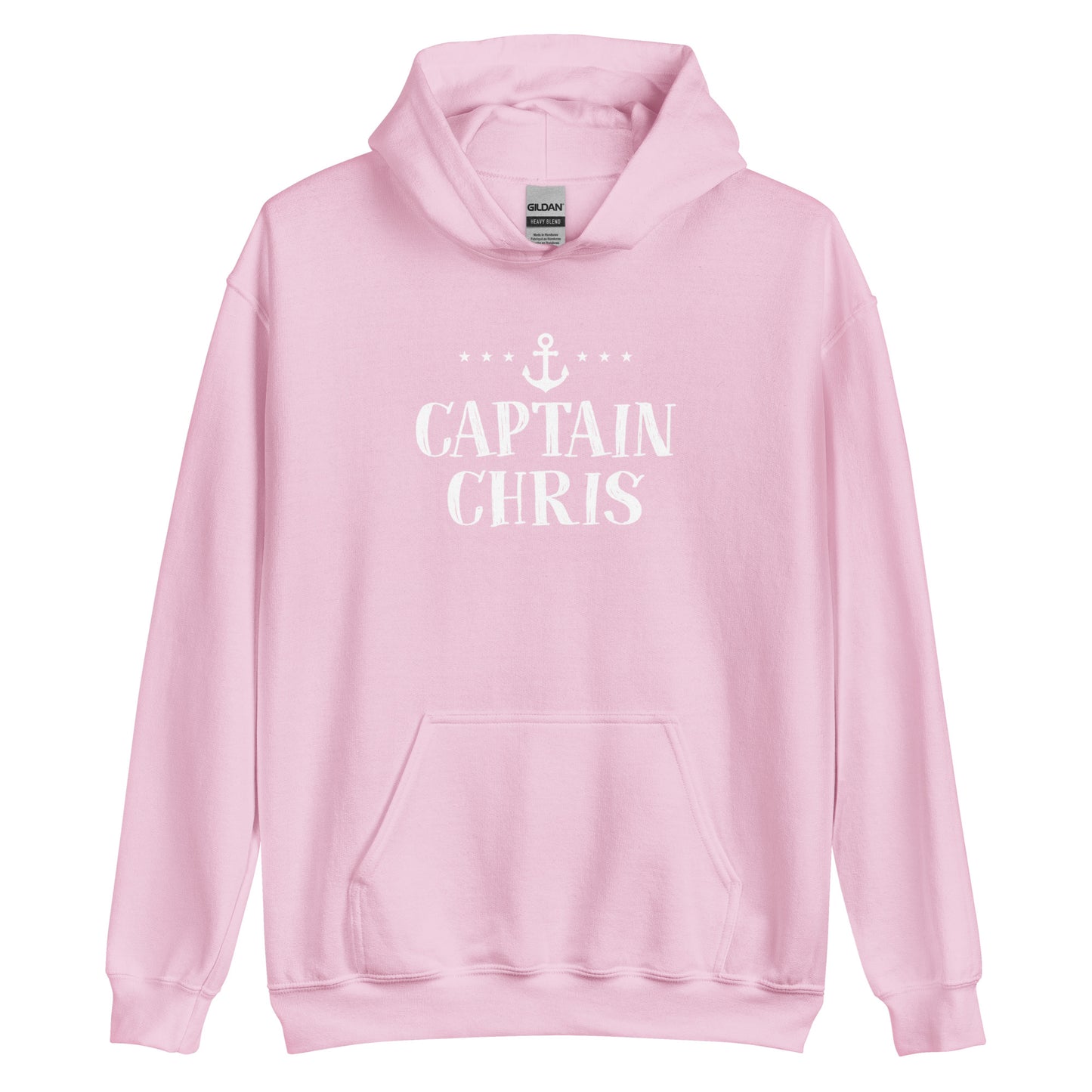 Personalized SML Boat Captain Unisex Hoodie Sweatshirt