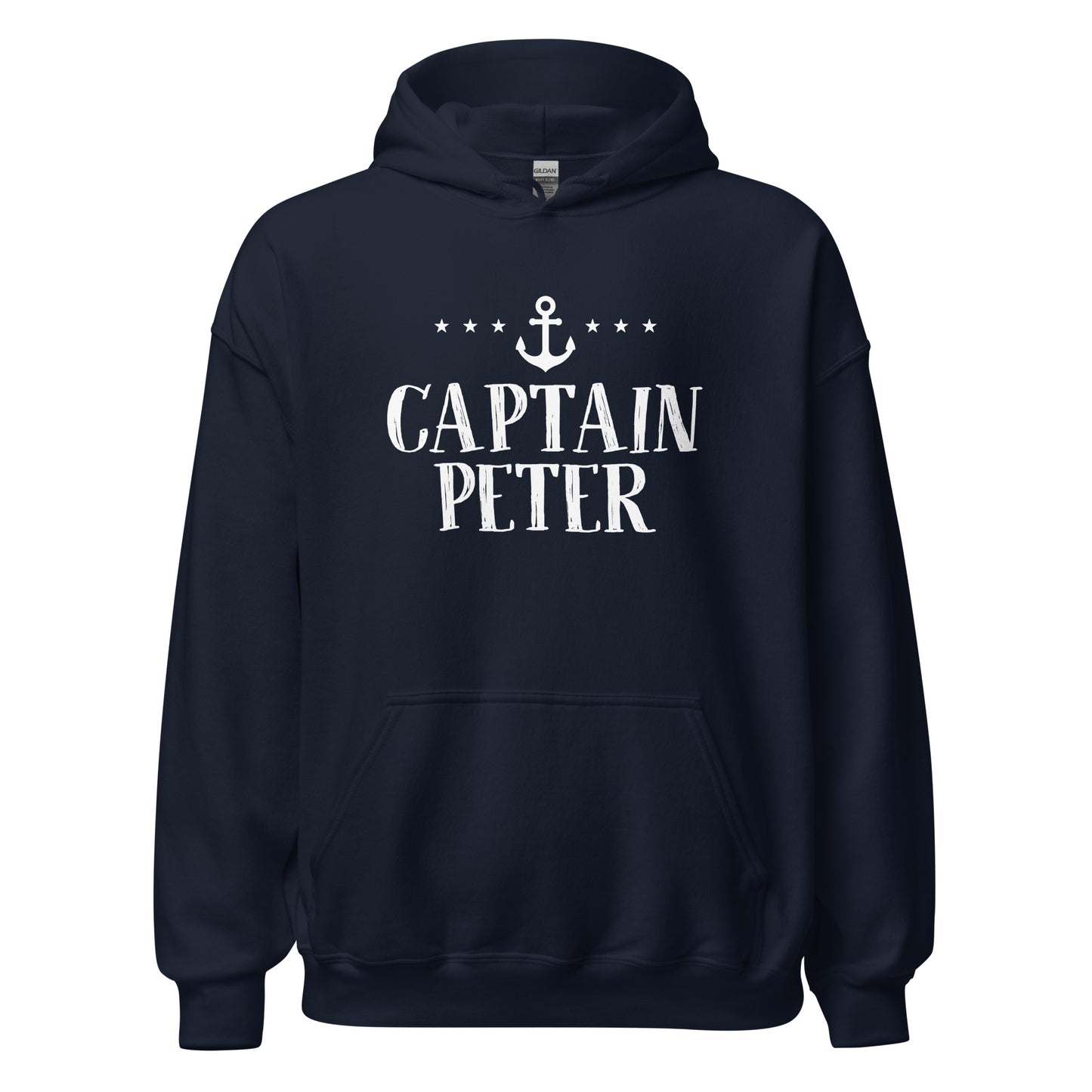 Personalized Boat Captain Unisex Hoodie Sweatshirt