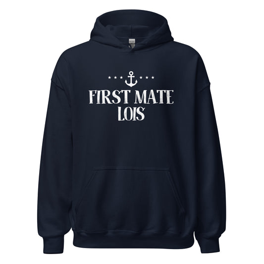 Personalized First Mate Unisex Hoodie Sweatshirt