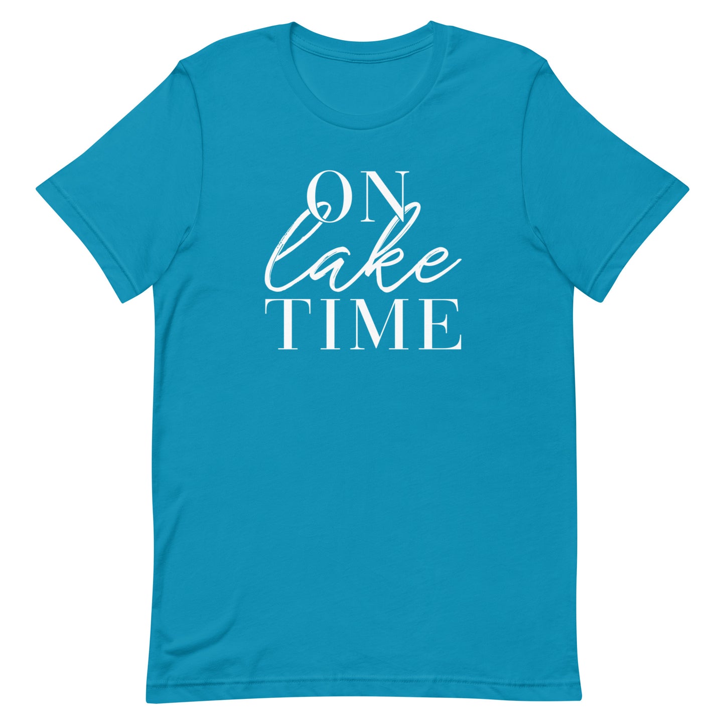 On Lake Time Short Sleeve Unisex T-shirt
