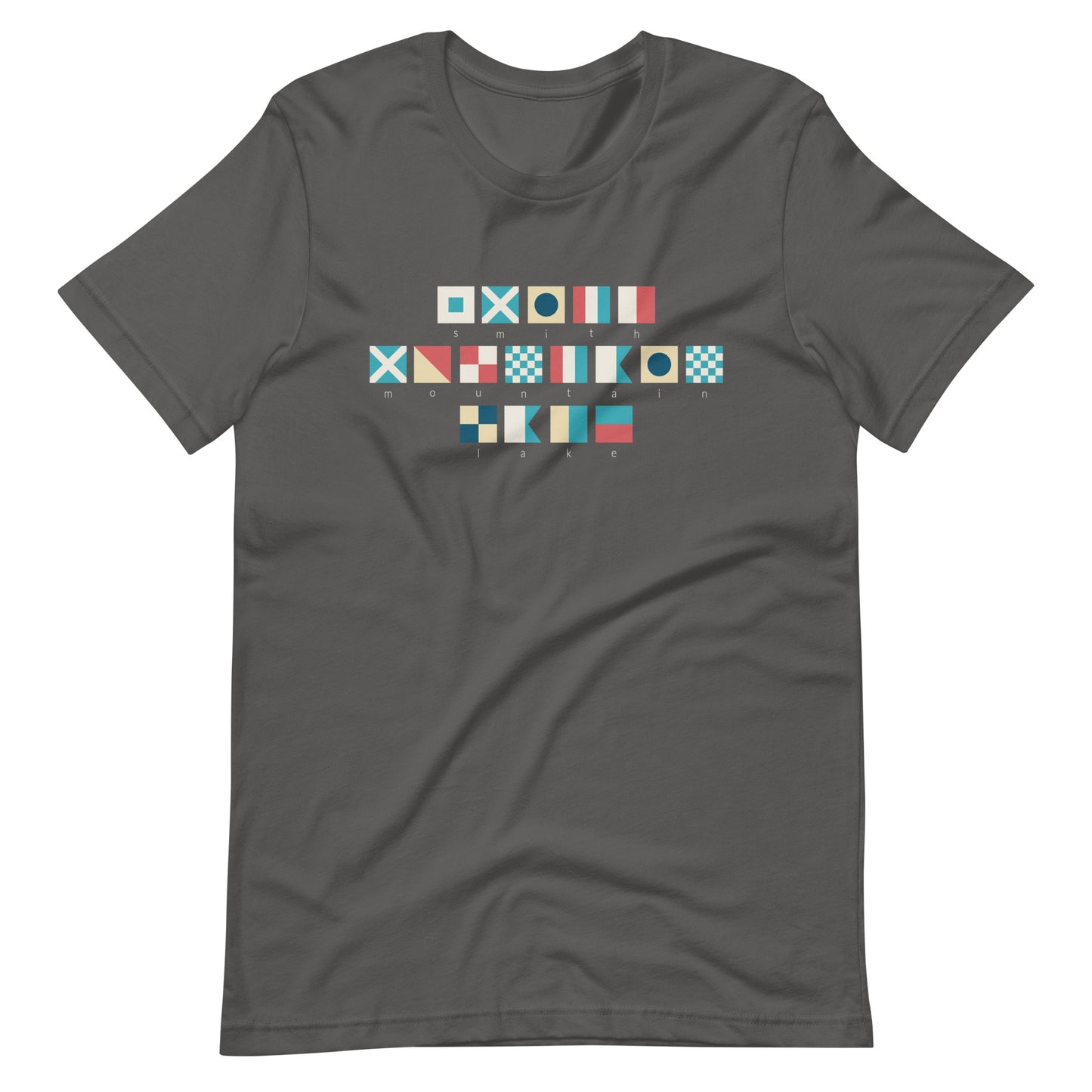 Smith Mountain Lake Nautical Flags Unisex T-shirt