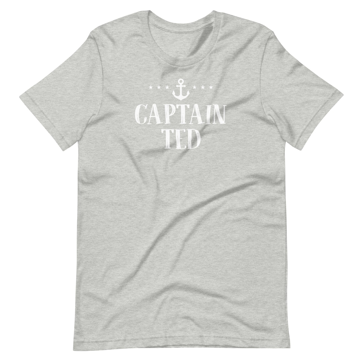 Personalized SML Boat Captain Unisex Short Sleeve T-Shirt
