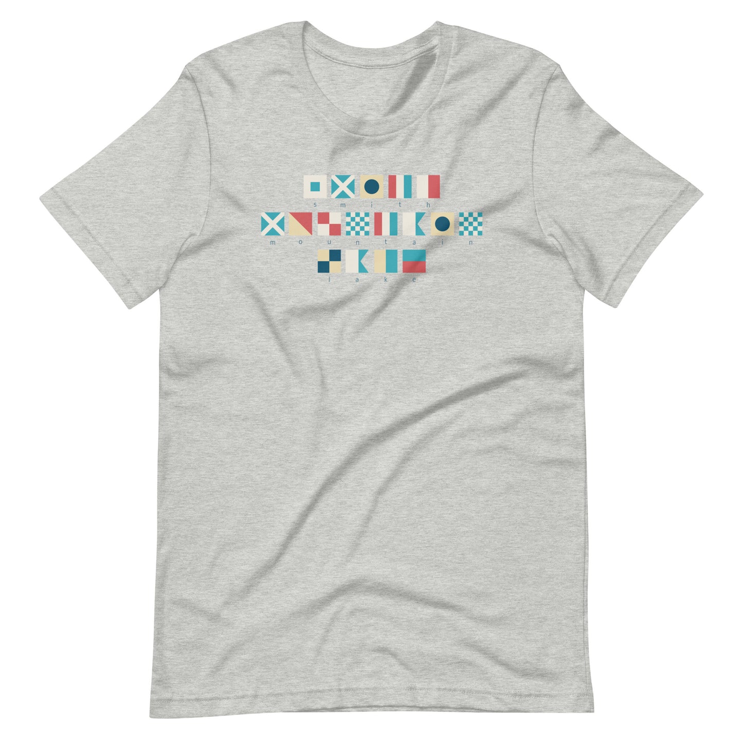 Smith Mountain Lake Nautical Flags Unisex T-shirt