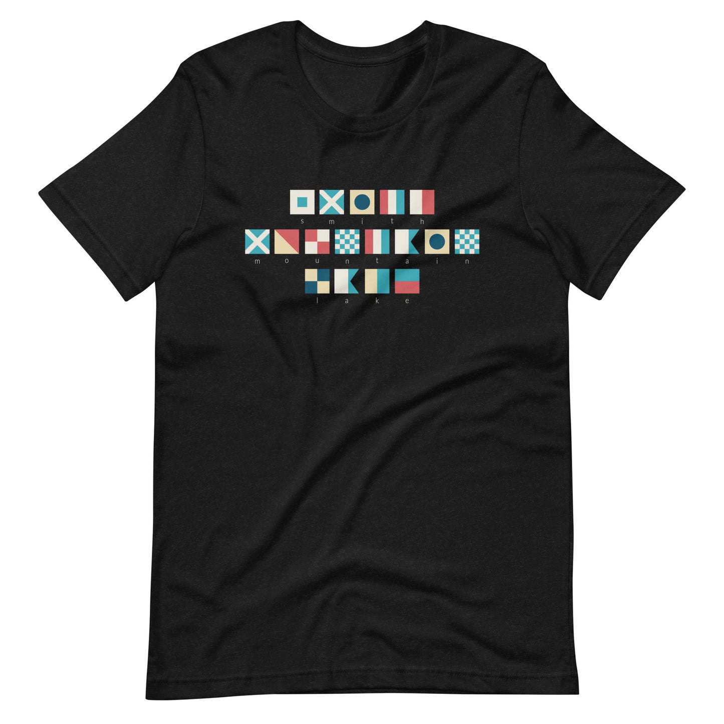 Smith Mountain Lake Nautical Flags Unisex T-shirt