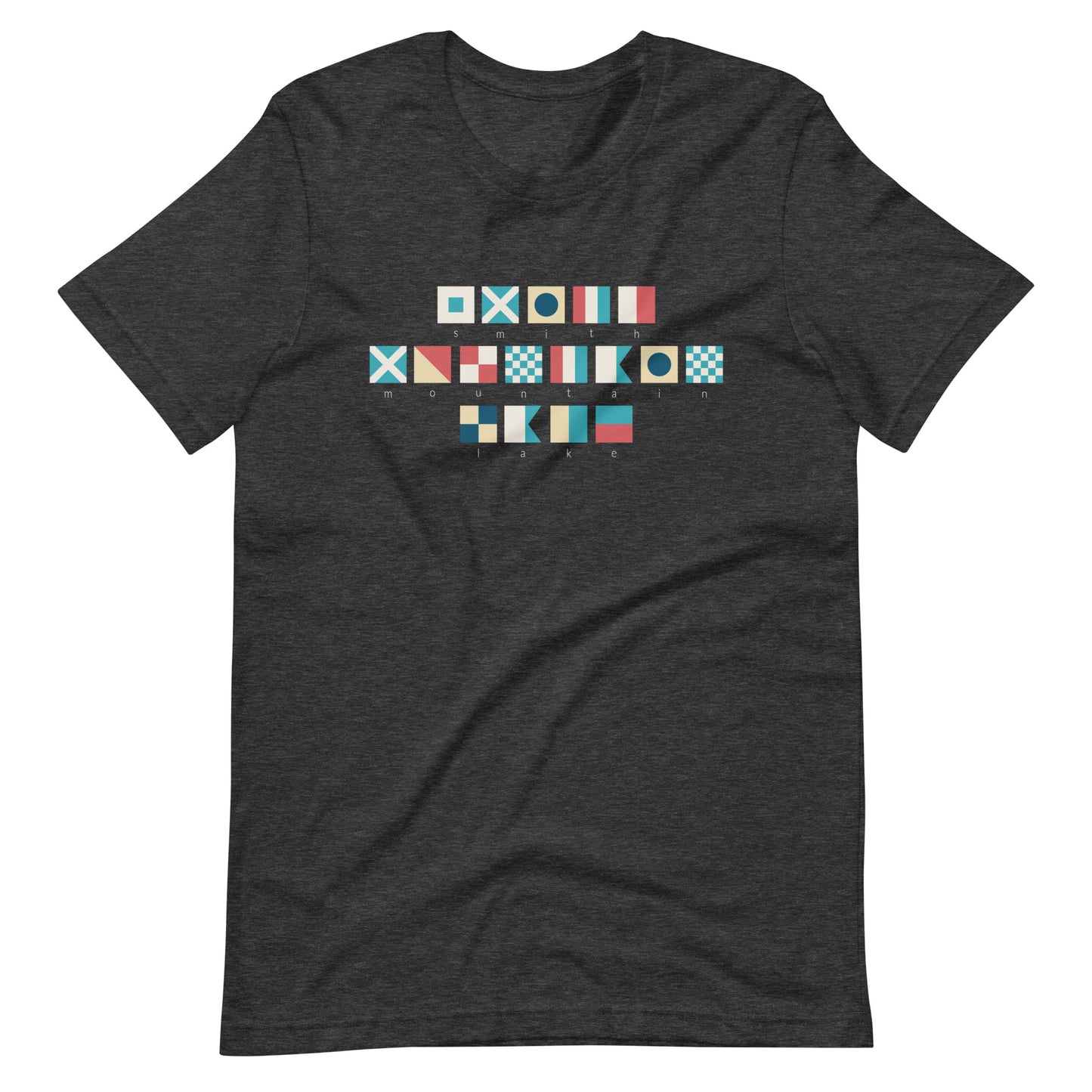 Smith Mountain Lake Nautical Flags Unisex T-shirt