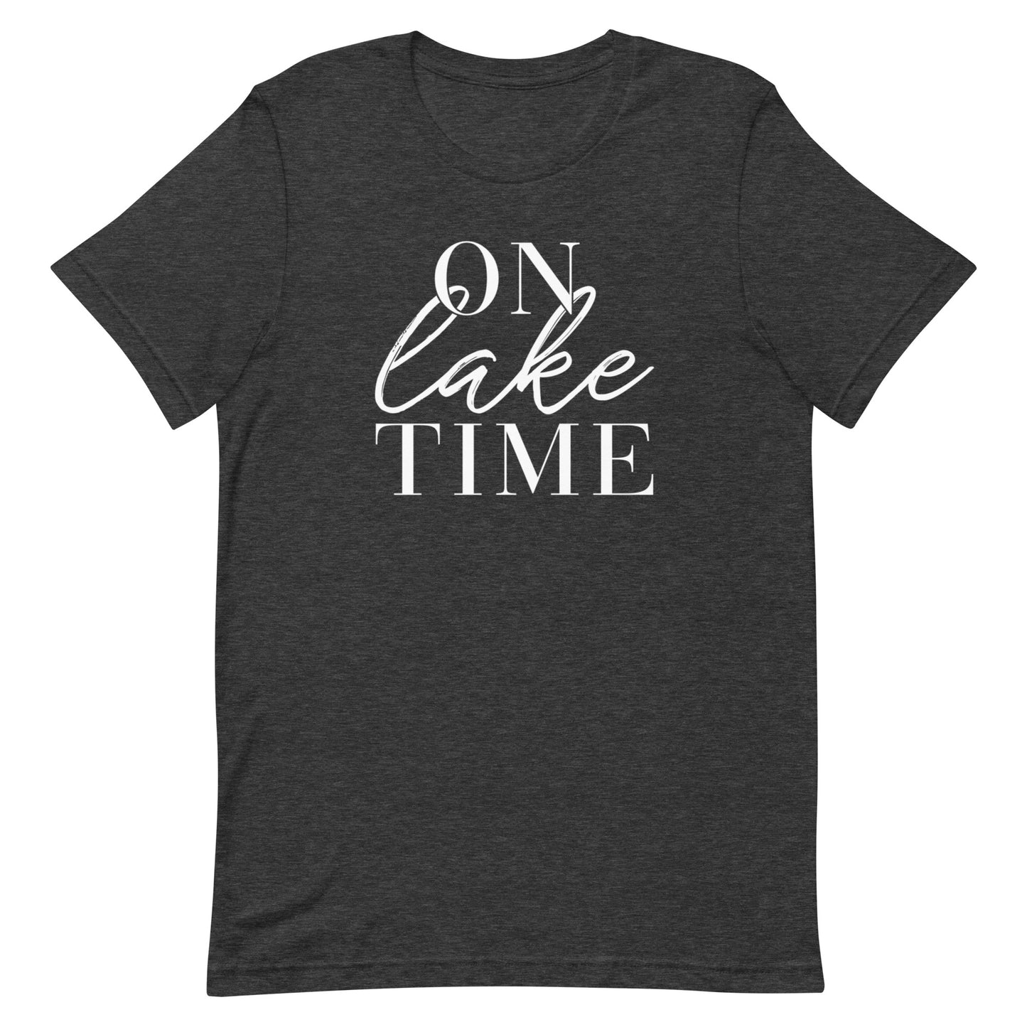 On Lake Time Short Sleeve Unisex T-shirt