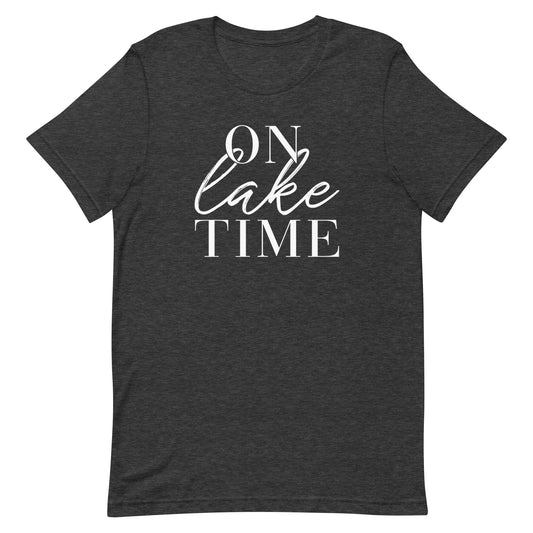 On Lake Time Short Sleeve Unisex T-shirt
